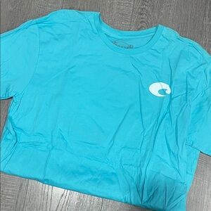 Costa Turquoise Short Sleeve Tee